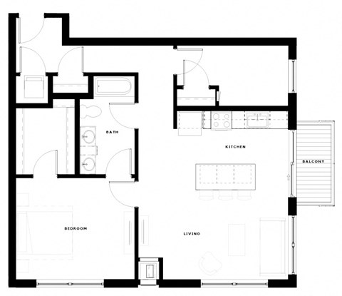 Westley on Broadway A4 Floor Plan